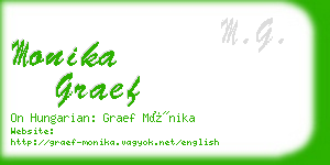 monika graef business card